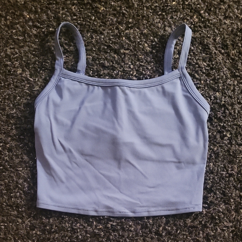 Elegant Blue Camisole Top